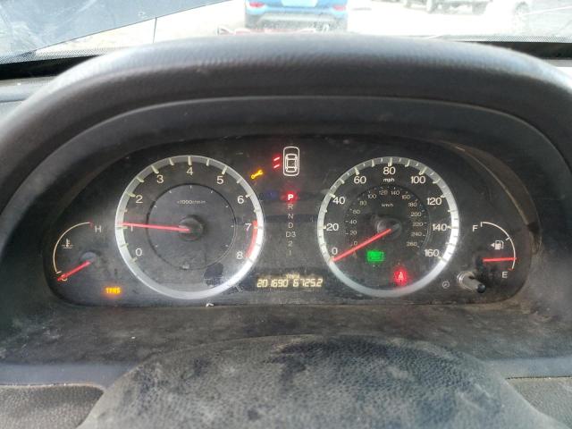 1HGCP36829A046865 - 2009 HONDA ACCORD EXL GRAY photo 9