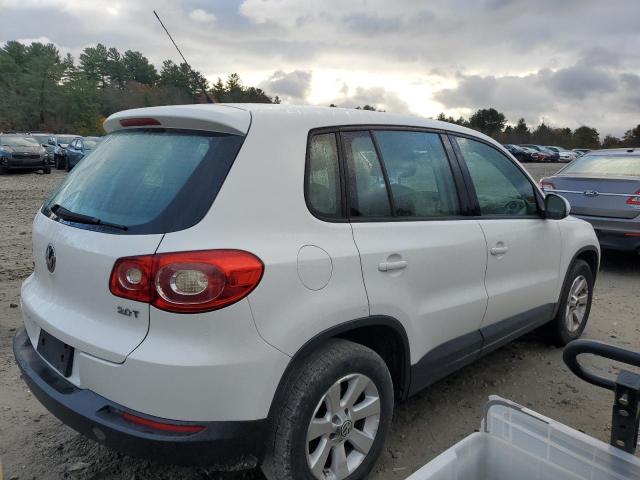 WVGAV75N09W517792 - 2009 VOLKSWAGEN TIGUAN S WHITE photo 3