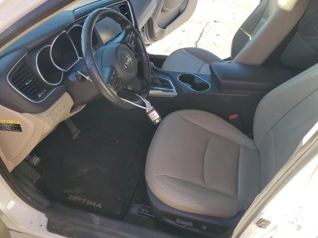 5XXGN4A70FG432596 - 2015 KIA OPTIMA EX WHITE photo 7