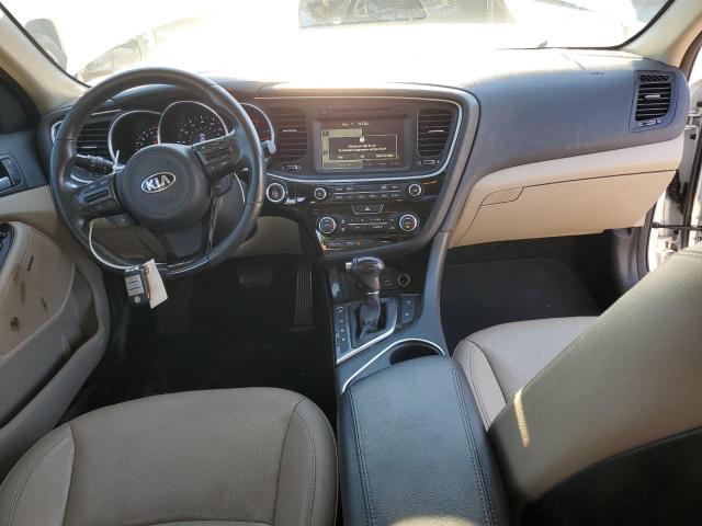 5XXGN4A70FG432596 - 2015 KIA OPTIMA EX WHITE photo 8