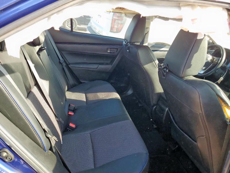 5YFBURHE7KP891446 - 2019 TOYOTA COROLLA L BLUE photo 10