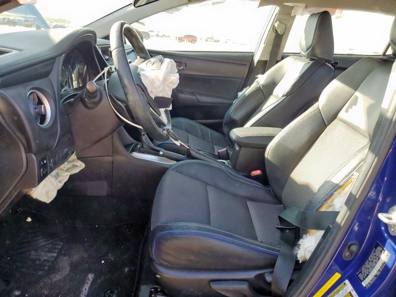 5YFBURHE7KP891446 - 2019 TOYOTA COROLLA L BLUE photo 7