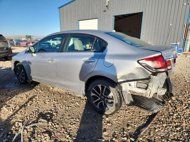 19XFB2F94DE223922 - 2013 HONDA CIVIC EXL SILVER photo 2