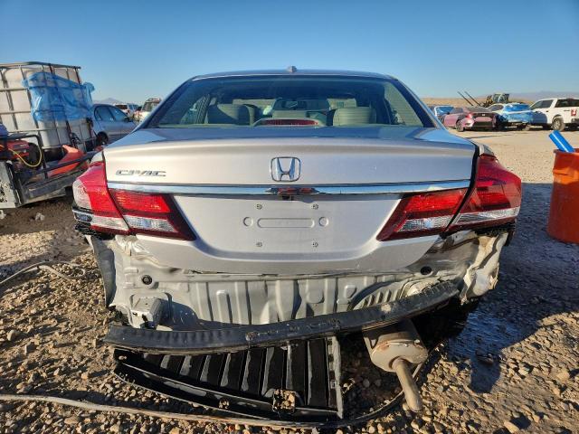 19XFB2F94DE223922 - 2013 HONDA CIVIC EXL SILVER photo 6