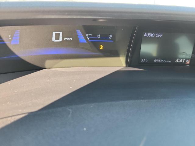 19XFB2F94DE223922 - 2013 HONDA CIVIC EXL SILVER photo 9