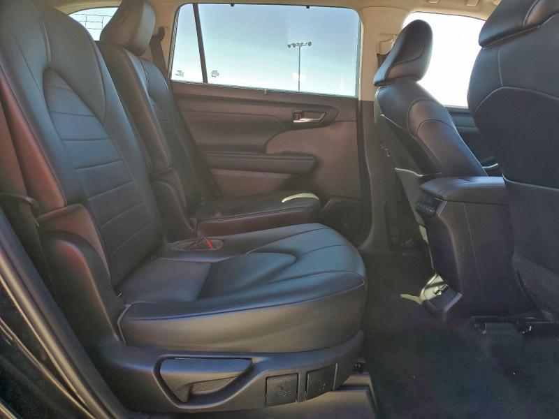 5TDGZRAH2MS080031 - 2021 TOYOTA HIGHLANDER XLE أسود صورة 11