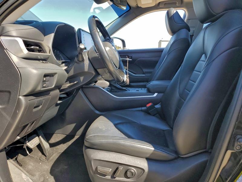 5TDGZRAH2MS080031 - 2021 TOYOTA HIGHLANDER XLE أسود صورة 7