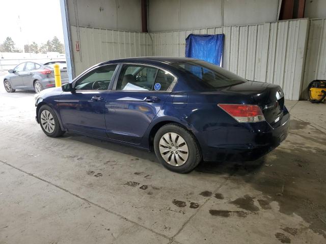 1HGCP26368A003028 - 2008 HONDA ACCORD LX BLUE photo 2