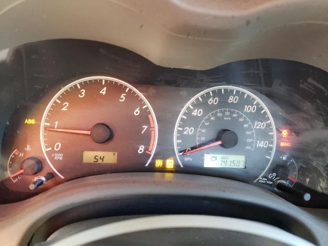 2T1BU4EE5AC528097 - 2010 TOYOTA COROLLA BASE Gris photo 9