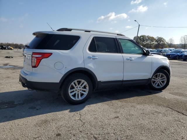 1FM5K7D84DGB45902 - 2013 FORD EXPLORER XLT WHITE photo 3