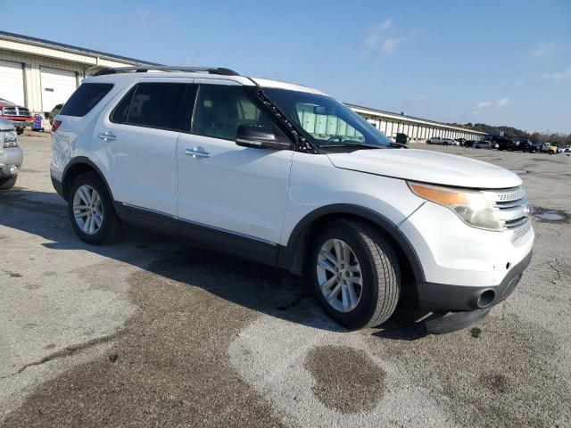1FM5K7D84DGB45902 - 2013 FORD EXPLORER XLT WHITE photo 4