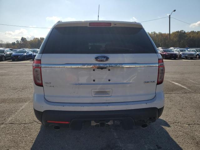1FM5K7D84DGB45902 - 2013 FORD EXPLORER XLT WHITE photo 6