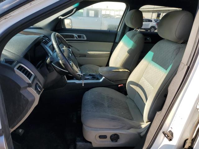 1FM5K7D84DGB45902 - 2013 FORD EXPLORER XLT WHITE photo 7