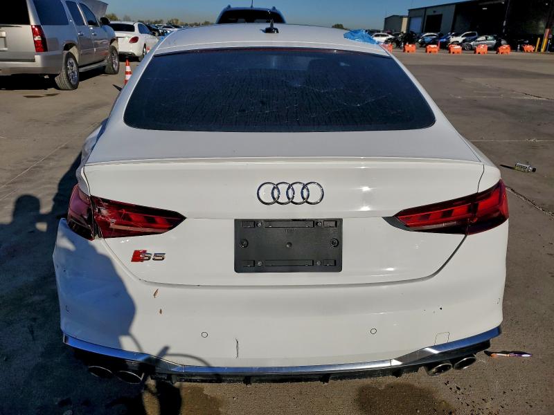 WAUC4CF56NA026803 - 2022 AUDI S5 PREMIUM PLUS WHITE photo 6