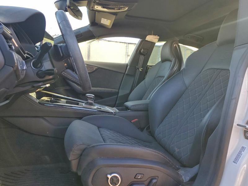 WAUC4CF56NA026803 - 2022 AUDI S5 PREMIUM PLUS WHITE photo 7