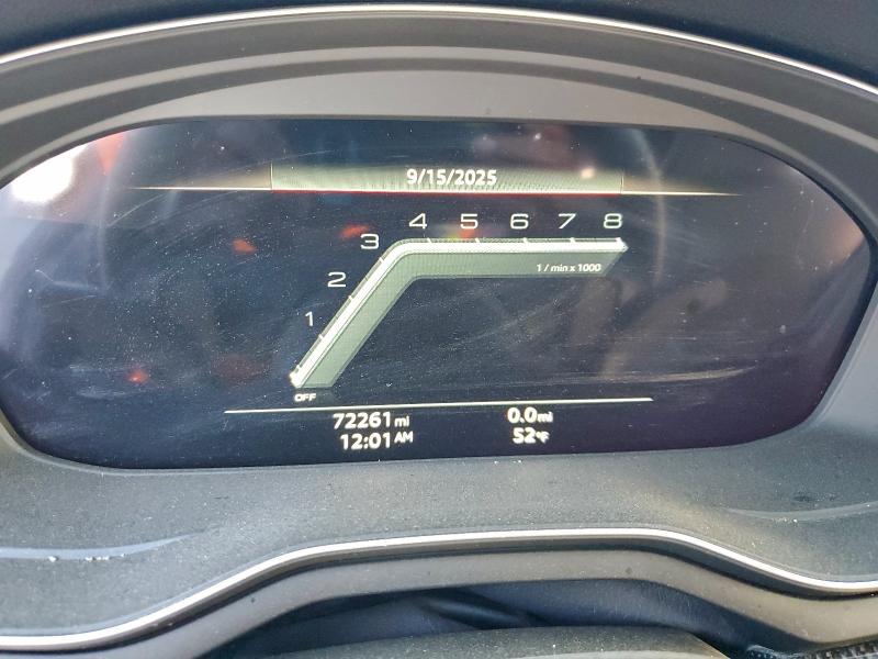 WAUC4CF56NA026803 - 2022 AUDI S5 PREMIUM PLUS WHITE photo 9