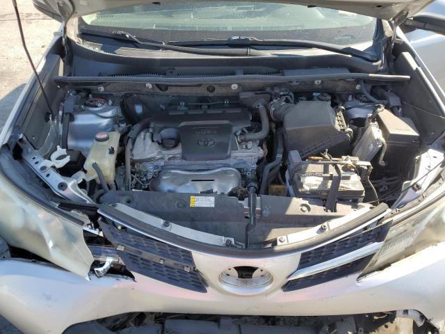 JTMWFREV1FD060193 - 2015 TOYOTA RAV4 XLE Արծաթագույն լուսանկար 12