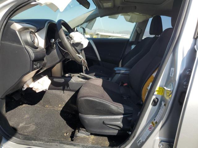 JTMWFREV1FD060193 - 2015 TOYOTA RAV4 XLE Արծաթագույն լուսանկար 7