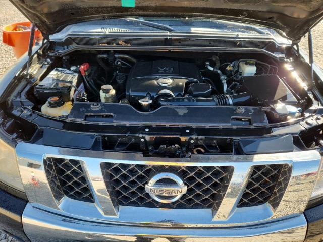1N6BA0EC6AN318344 - 2010 NISSAN TITAN XE أسود صورة 11
