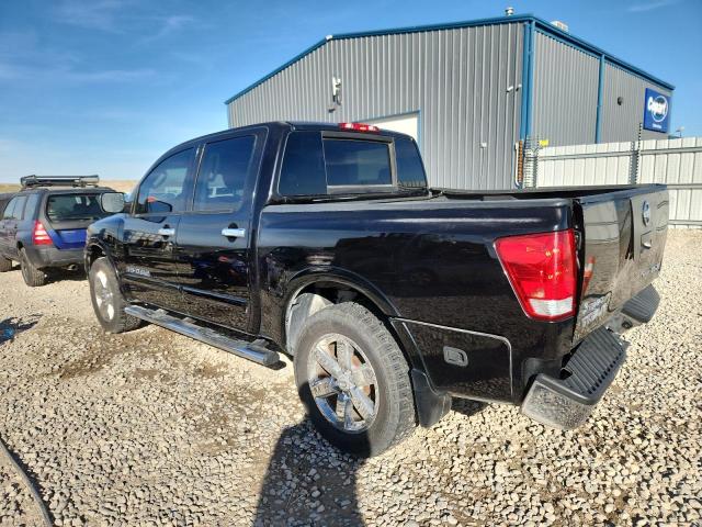 1N6BA0EC6AN318344 - 2010 NISSAN TITAN XE أسود صورة 2