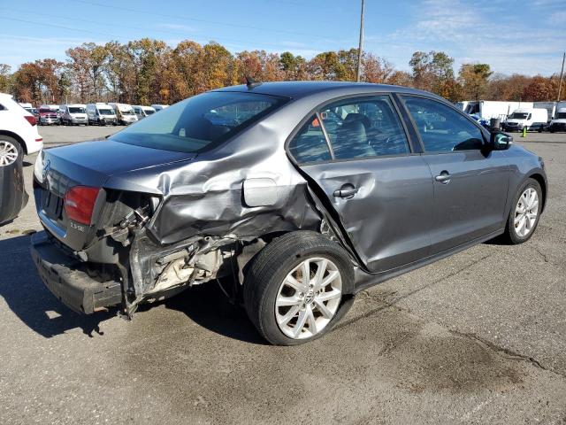 3VWDX7AJ6CM362197 - 2012 VOLKSWAGEN JETTA SE GRAY photo 3