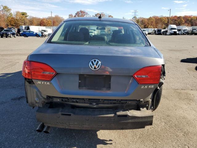 3VWDX7AJ6CM362197 - 2012 VOLKSWAGEN JETTA SE GRAY photo 6