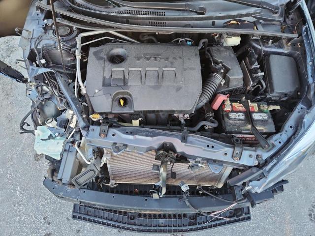 5YFBURHE9JP809392 - 2018 TOYOTA COROLLA L BLUE photo 11