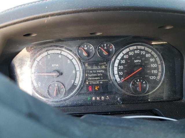 1D3HB13T89S773025 - 2009 DODGE RAM 1500 BLACK photo 9