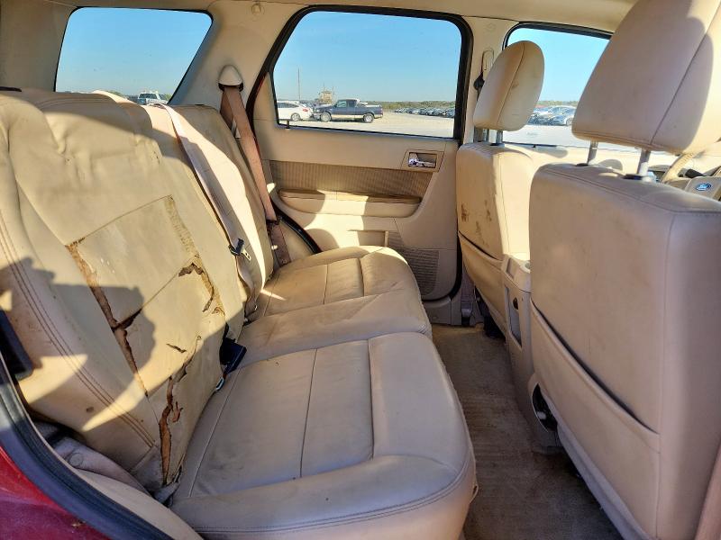 1FMCU0EG7BKA27156 - 2011 FORD ESCAPE LIMITED 勃艮第红 照片 10