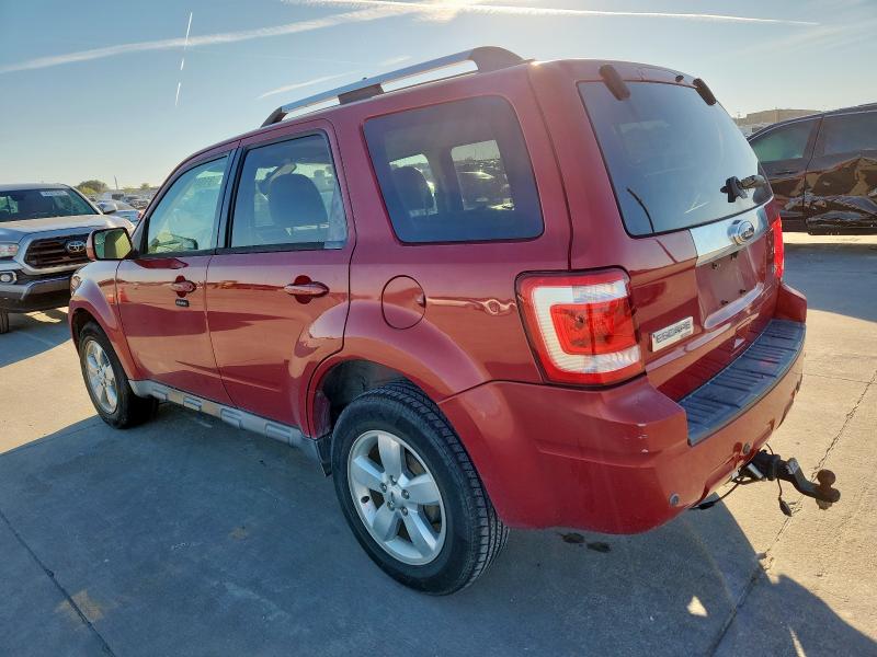 1FMCU0EG7BKA27156 - 2011 FORD ESCAPE LIMITED 勃艮第红 照片 2