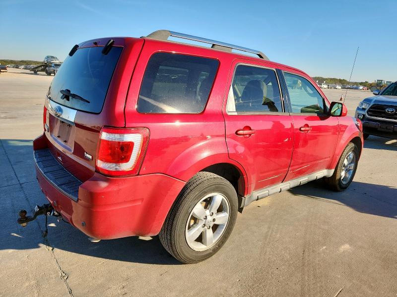 1FMCU0EG7BKA27156 - 2011 FORD ESCAPE LIMITED 勃艮第红 照片 3