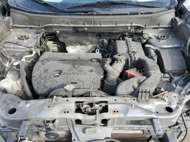 JA4AP3AU4KU028327 - 2019 MITSUBISHI OUTLANDER ES Gris photo 11