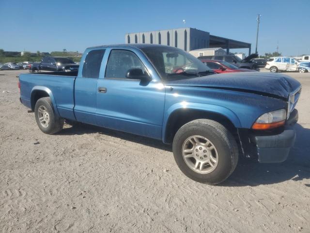 1D7GL32K74S621130 - 2004 DODGE DAKOTA SPORT Blau Foto 4