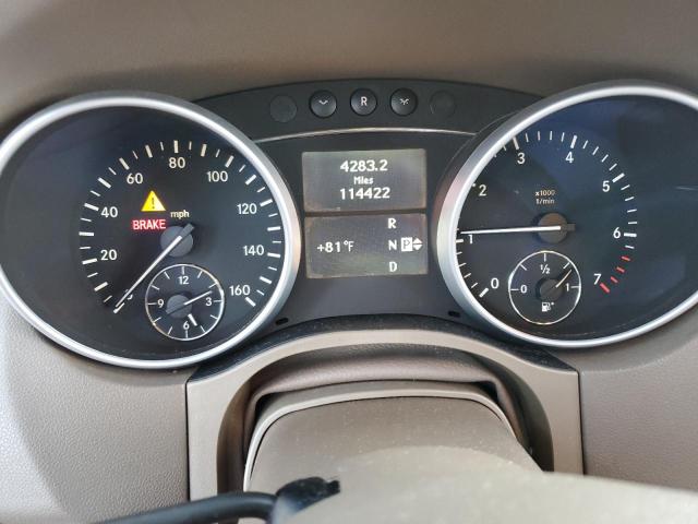 4JGBB5GB1BA712016 - 2011 MERCEDES-BENZ ML 350 灰色 照片 9