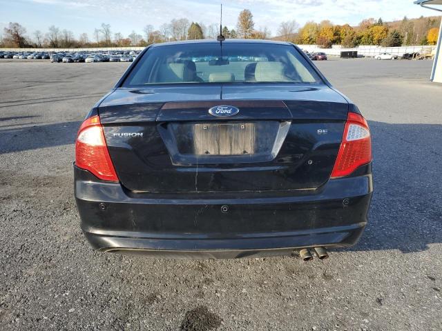3FAHP0HA4CR160503 - 2012 FORD FUSION SE BLACK photo 6