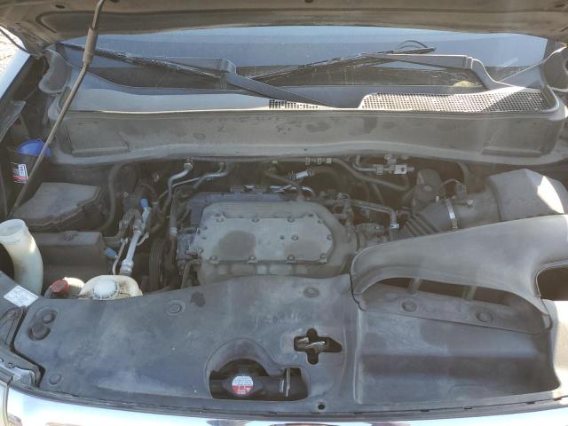 5FNYF4H57AB029524 - 2010 HONDA PILOT EXL BLACK photo 12