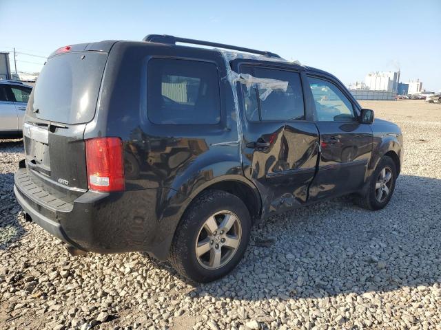 5FNYF4H57AB029524 - 2010 HONDA PILOT EXL BLACK photo 3