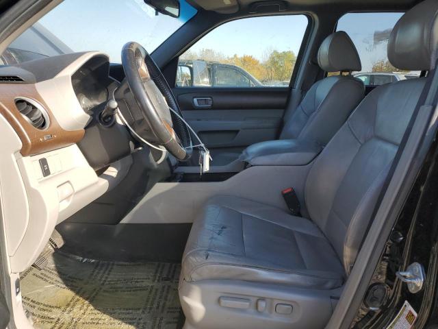 5FNYF4H57AB029524 - 2010 HONDA PILOT EXL BLACK photo 7
