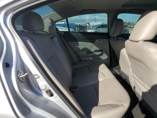 19XFB2F94EE034530 - 2014 HONDA CIVIC EXL SILVER photo 10