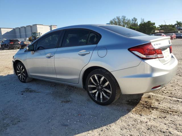 19XFB2F94EE034530 - 2014 HONDA CIVIC EXL SILVER photo 2