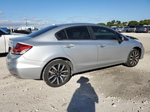 19XFB2F94EE034530 - 2014 HONDA CIVIC EXL SILVER photo 3