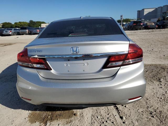 19XFB2F94EE034530 - 2014 HONDA CIVIC EXL SILVER photo 6