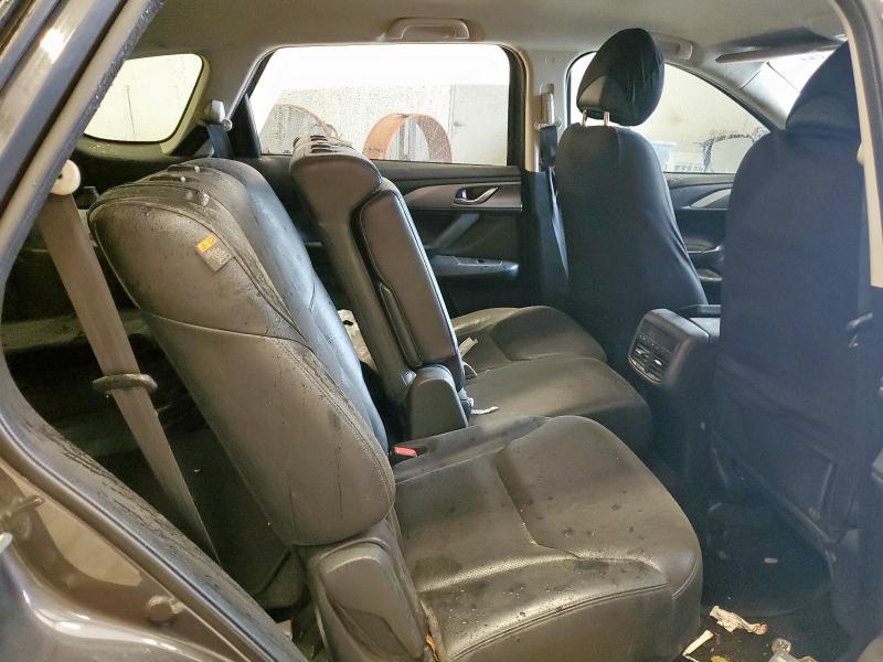 JM3TCACYXJ0212022 - 2018 MAZDA CX-9 TOURING رمادي صورة 10