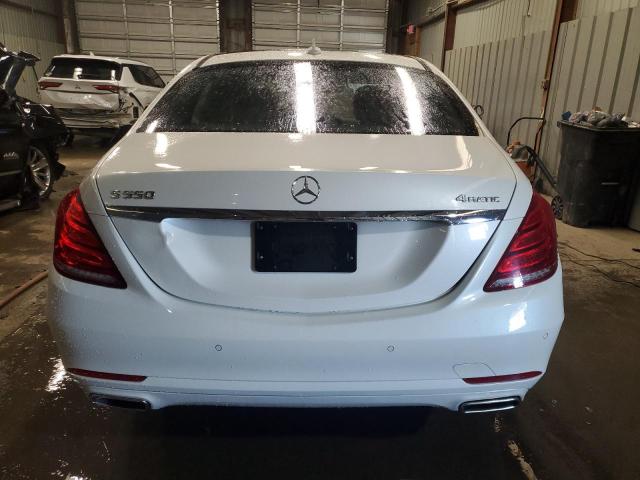WDDUG8FB0HA306390 - 2017 MERCEDES-BENZ S 550 4MATIC WHITE photo 6