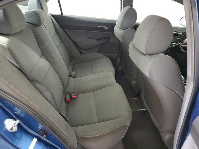 2HGFA1F58BH506546 - 2011 HONDA CIVIC LX BLUE photo 10