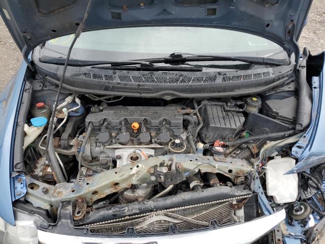 2HGFA1F58BH506546 - 2011 HONDA CIVIC LX BLUE photo 11