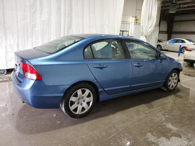2HGFA1F58BH506546 - 2011 HONDA CIVIC LX BLUE photo 3
