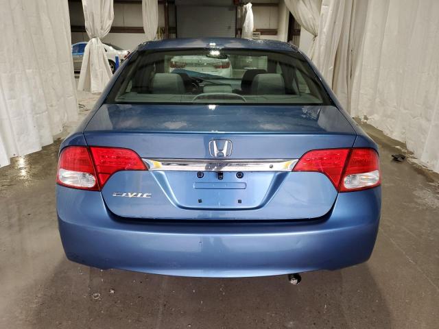 2HGFA1F58BH506546 - 2011 HONDA CIVIC LX BLUE photo 6