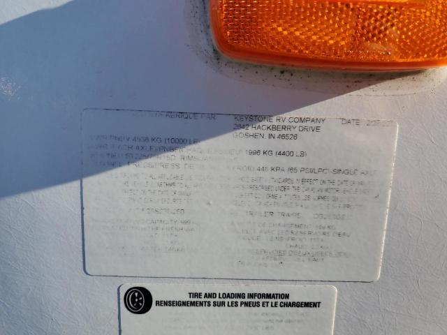 4YDF28S23D2507032 - 2013 KEYSTONE COUGAR WHITE photo 10