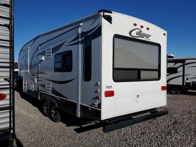 4YDF28S23D2507032 - 2013 KEYSTONE COUGAR WHITE photo 3